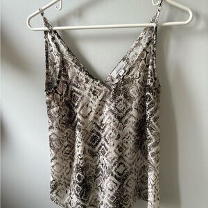 Allison Joy Snake Print Camisole - XS
